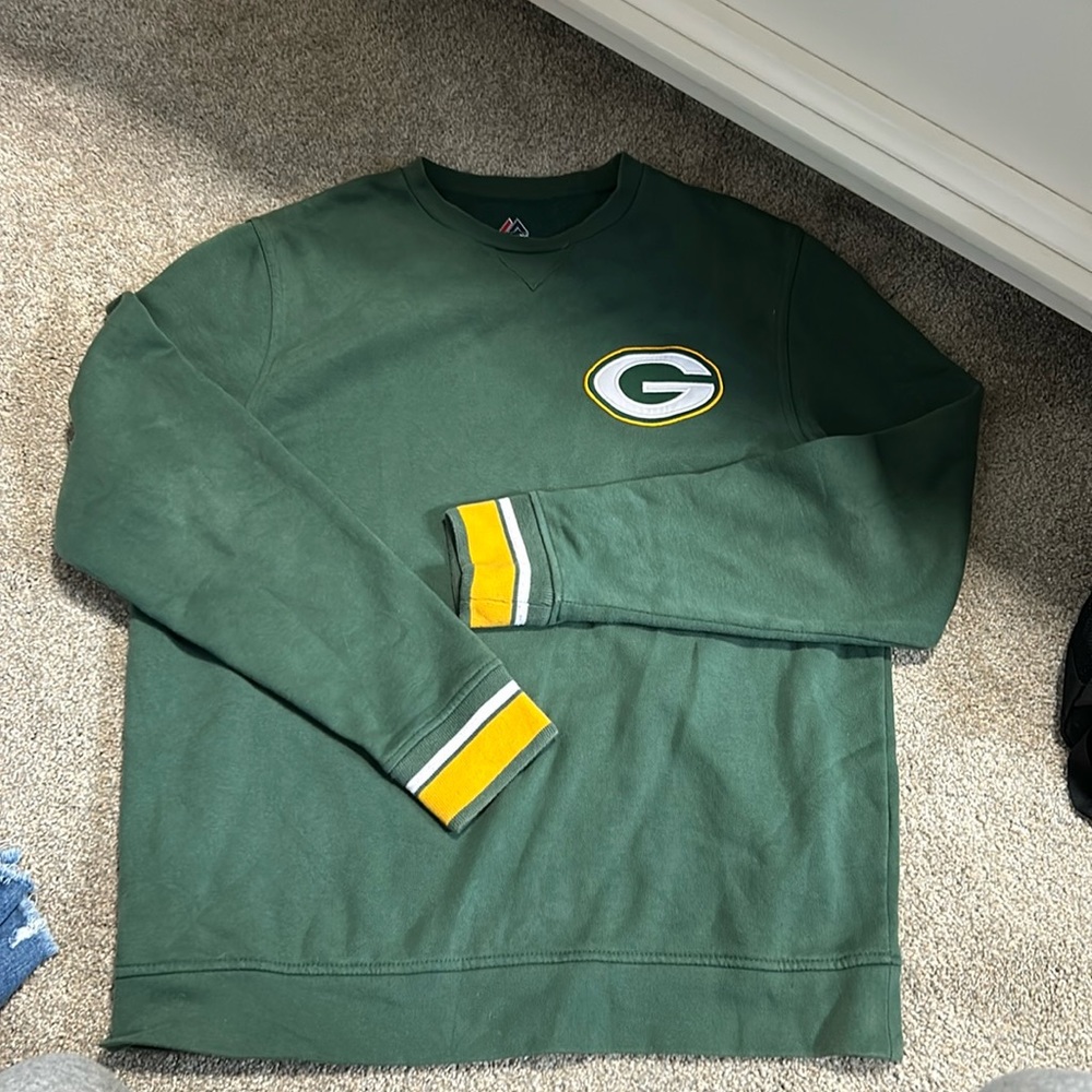 Vintage green bay packers crewneck size:Large